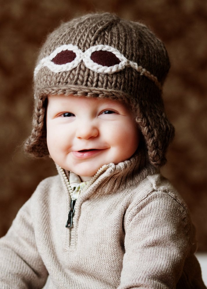 Amelia Book and Aviator Knit Hat