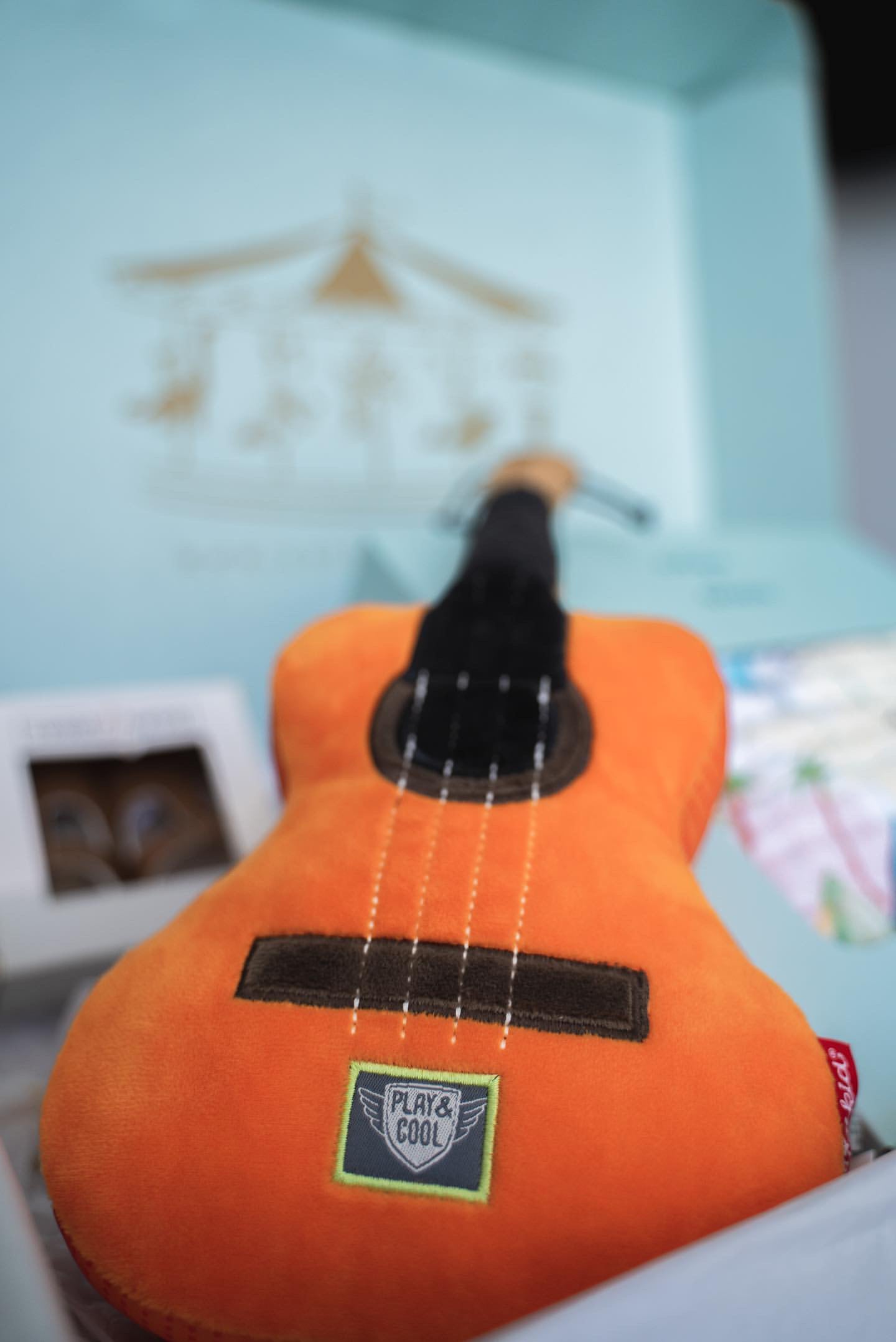 Dream Blanket, Guitar Musical Toy and T-Straps