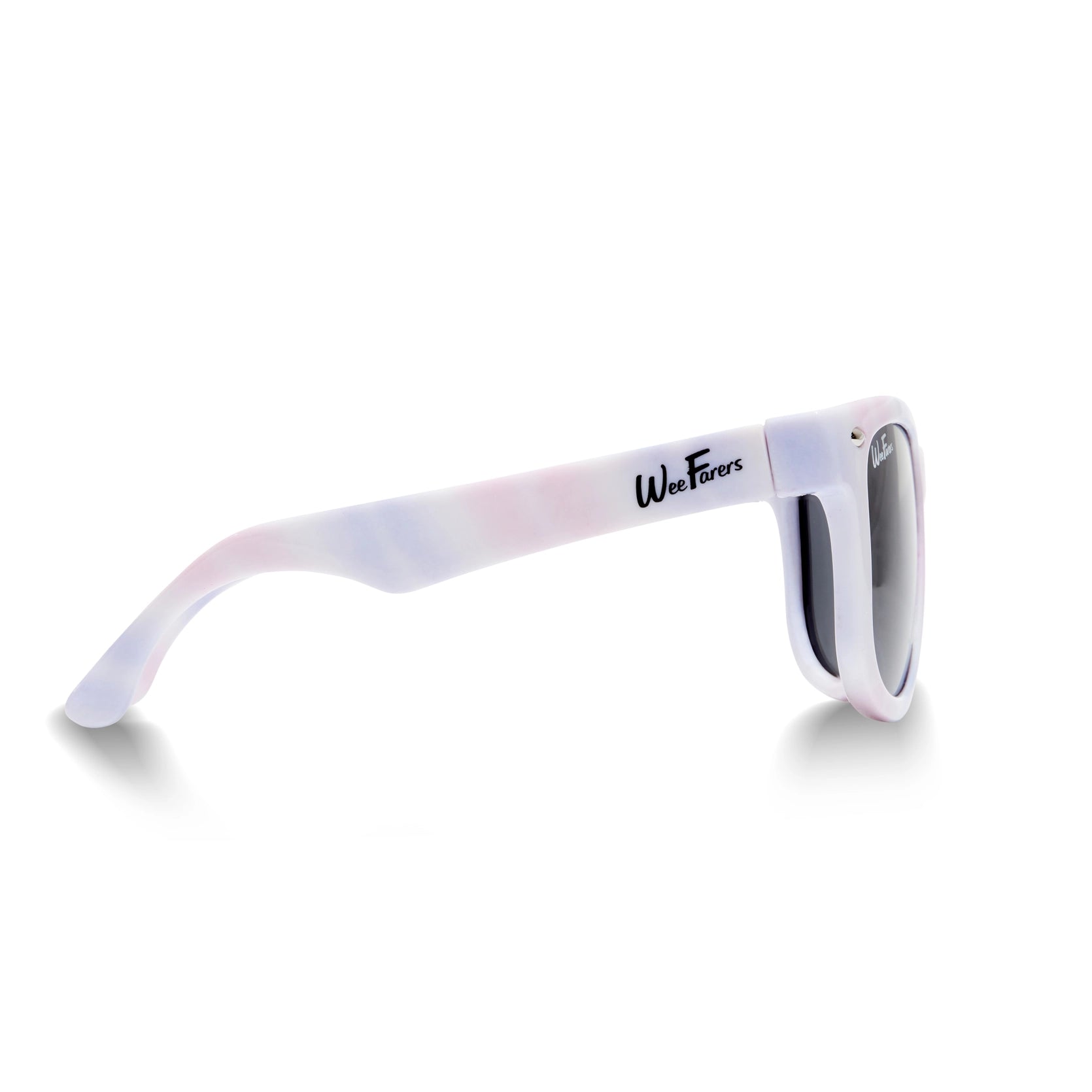 WeeFarers Polarized Sunglasses - Tie Dye Pink-Purple