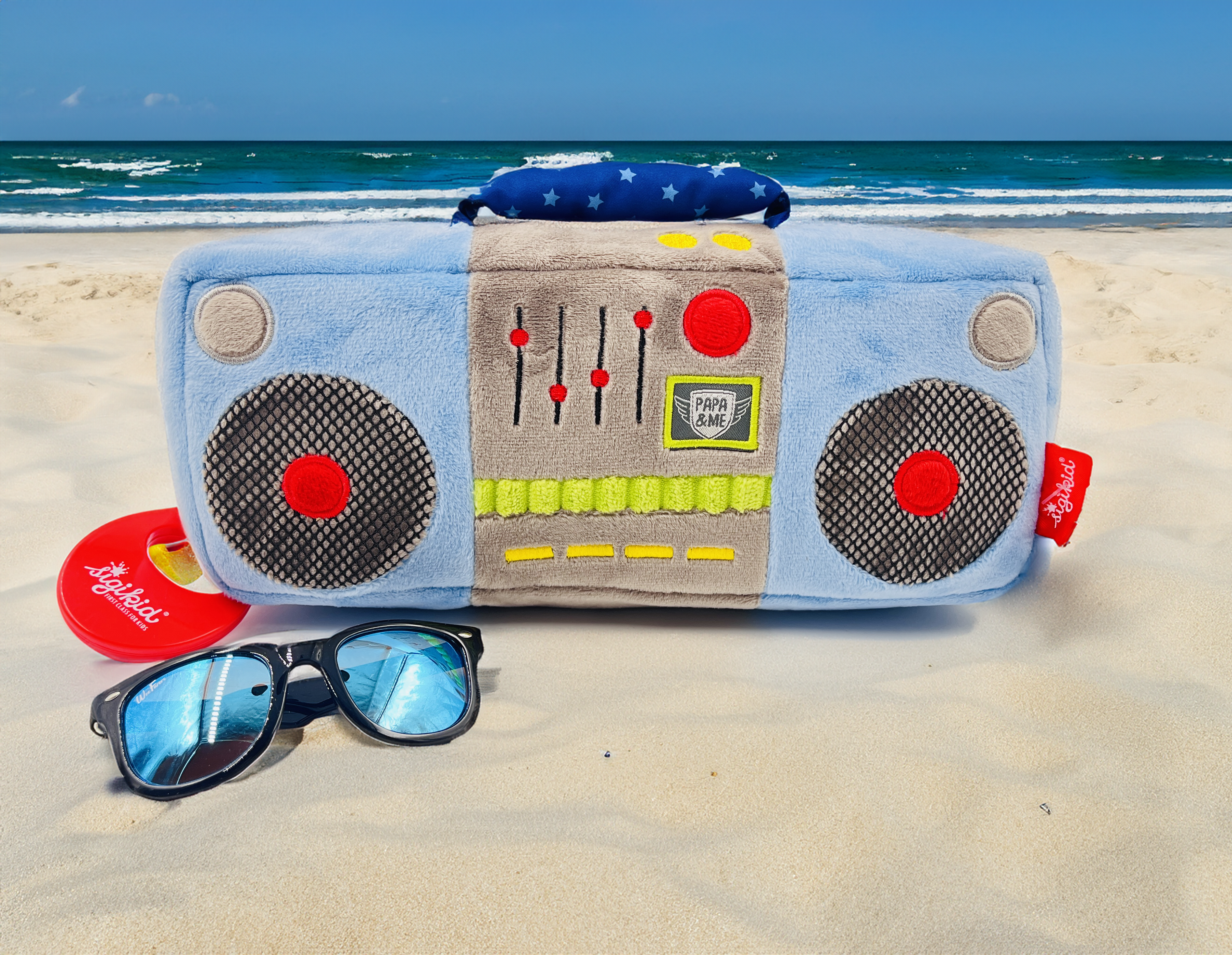 Boombox Musical Toy and WeeFarers Sunglasses