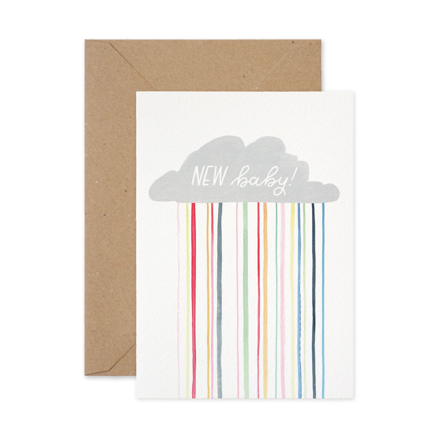 Watercolor Baby Shower Card Bundle 2