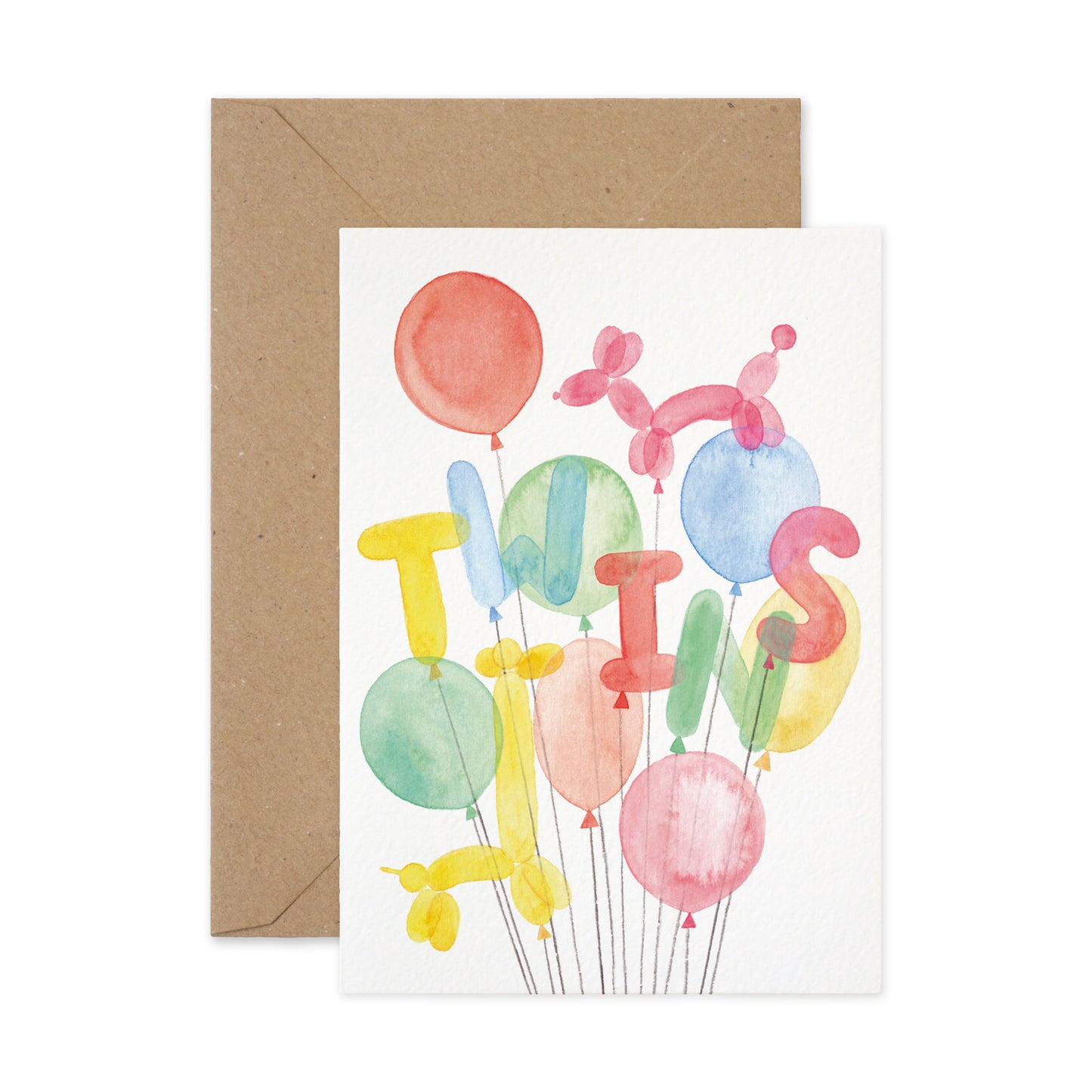 Watercolor Baby Shower Card Bundle 1