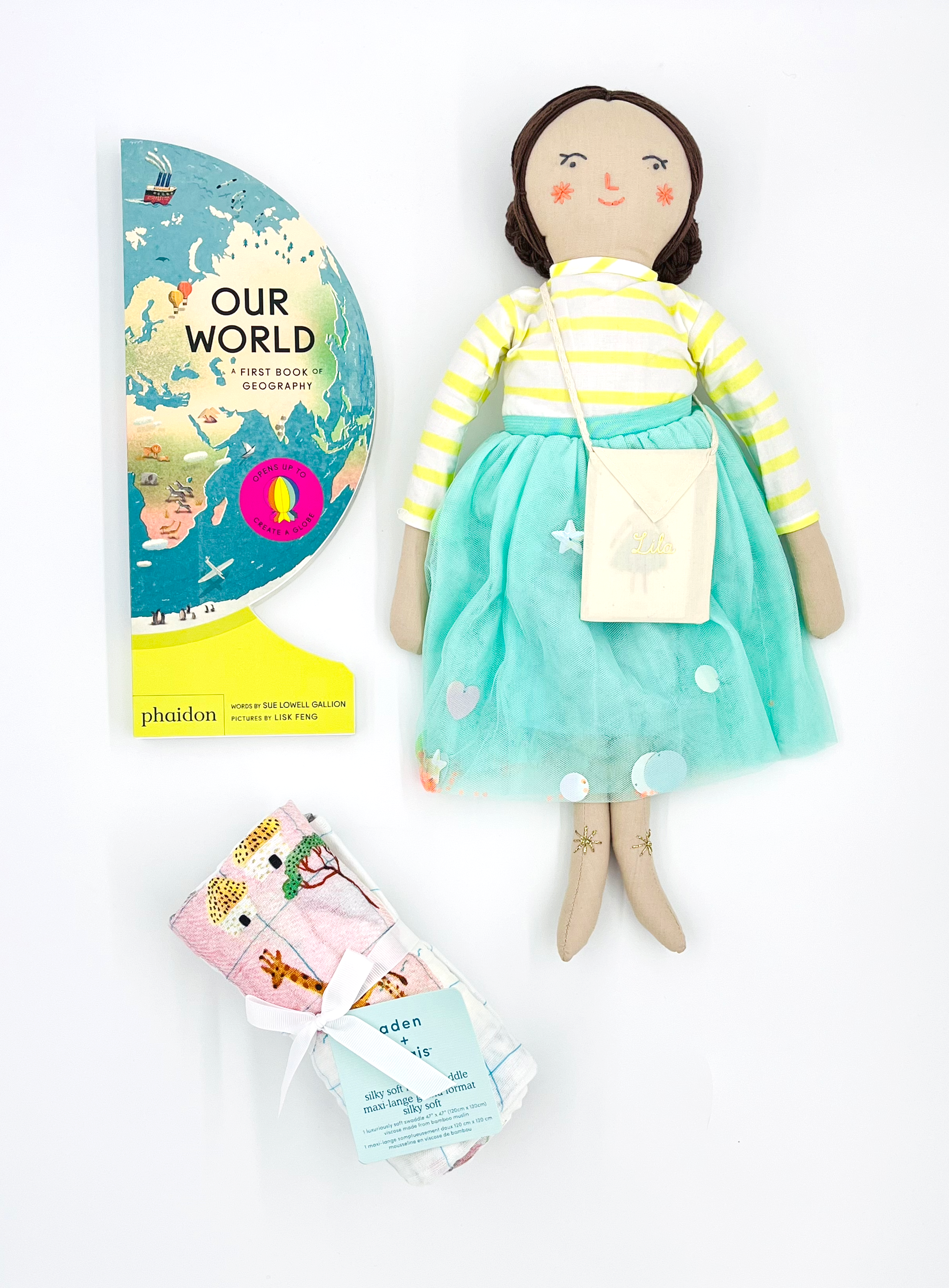 Our World, Lila and Around the World Swaddle