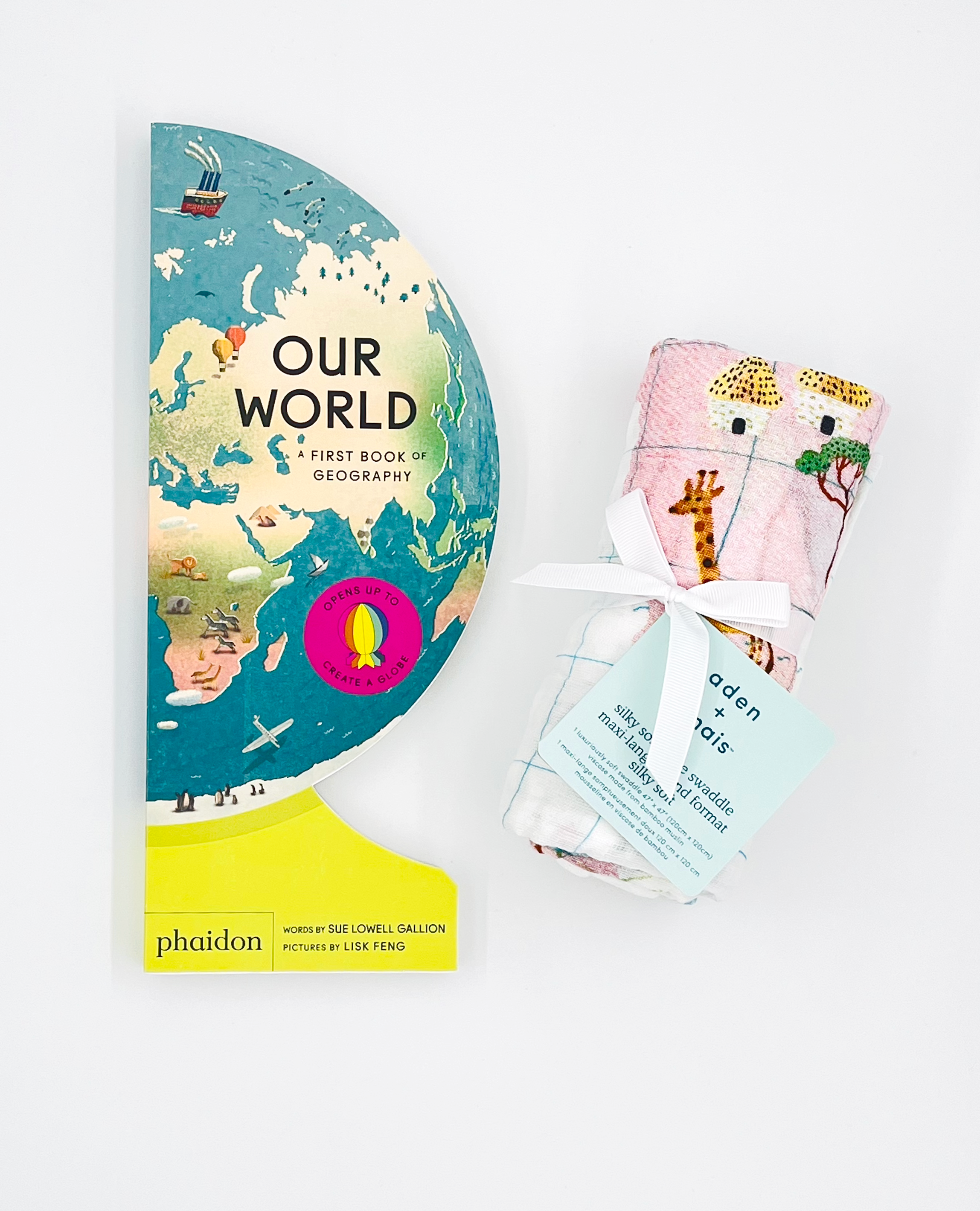 Our World and Around the World Swaddle