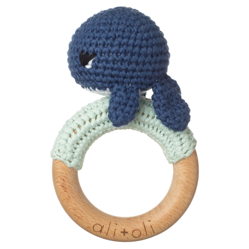 Whale Teether Rattle