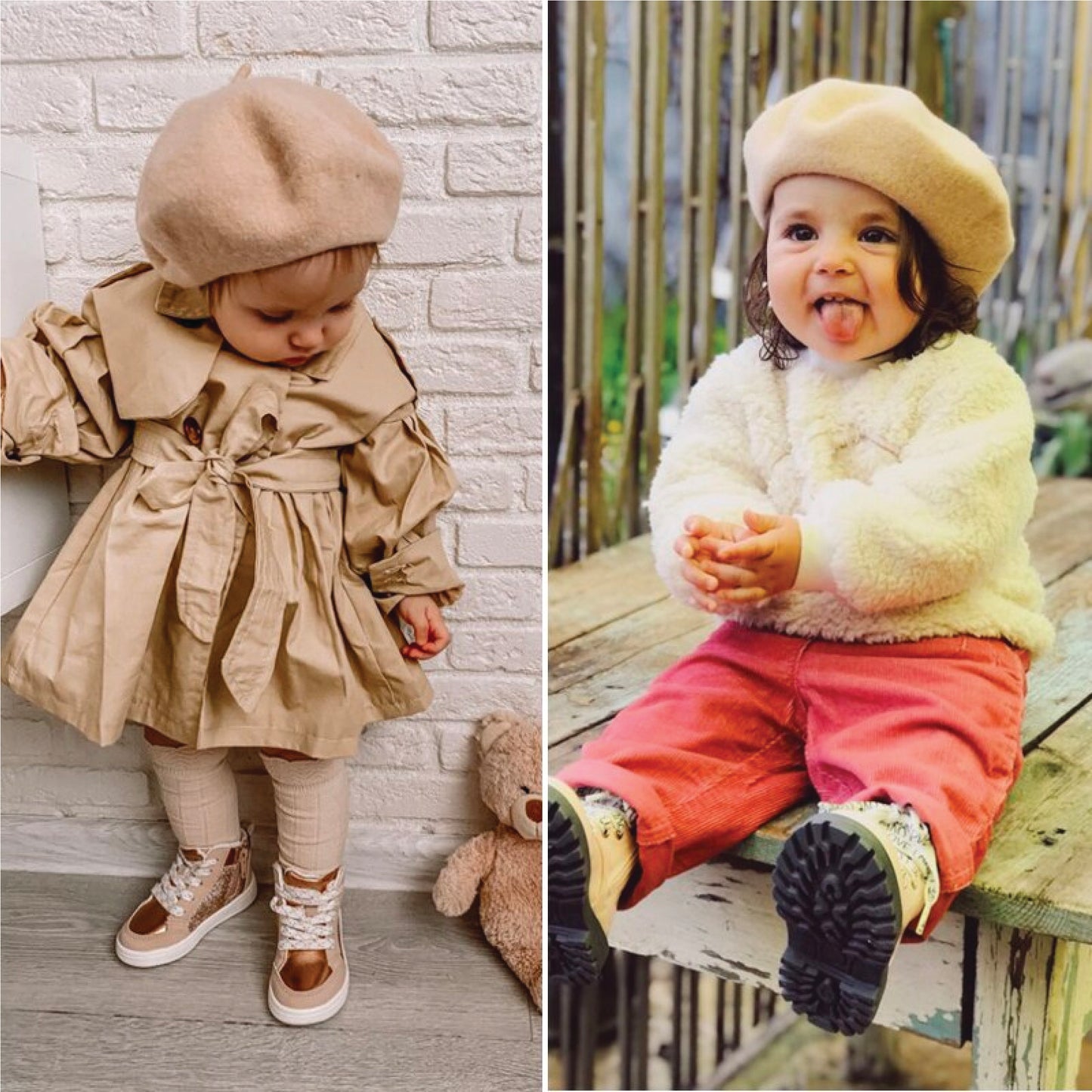 Treasury Book and Khaki Beret