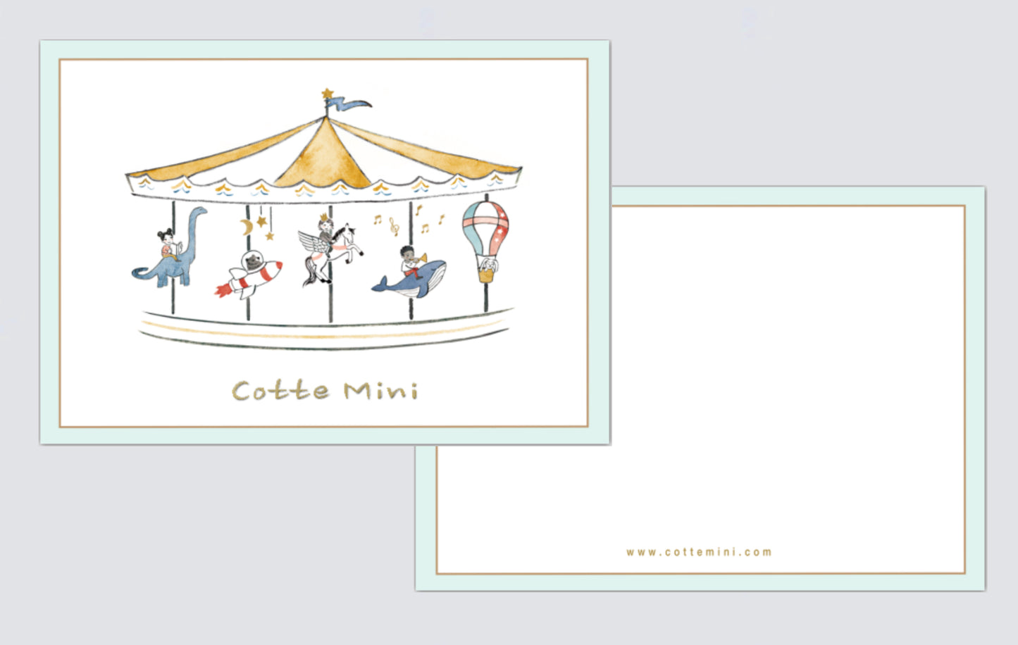 Cotte Mini Greeting Notecard