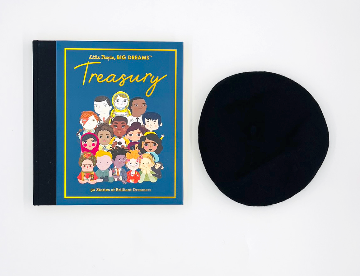 Treasury Book and Black Beret