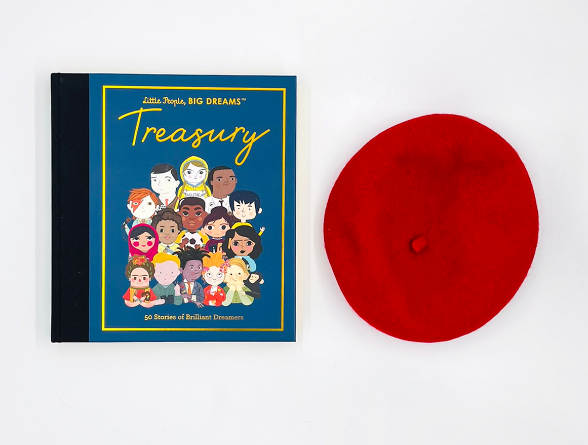 Treasury Book and Red Beret