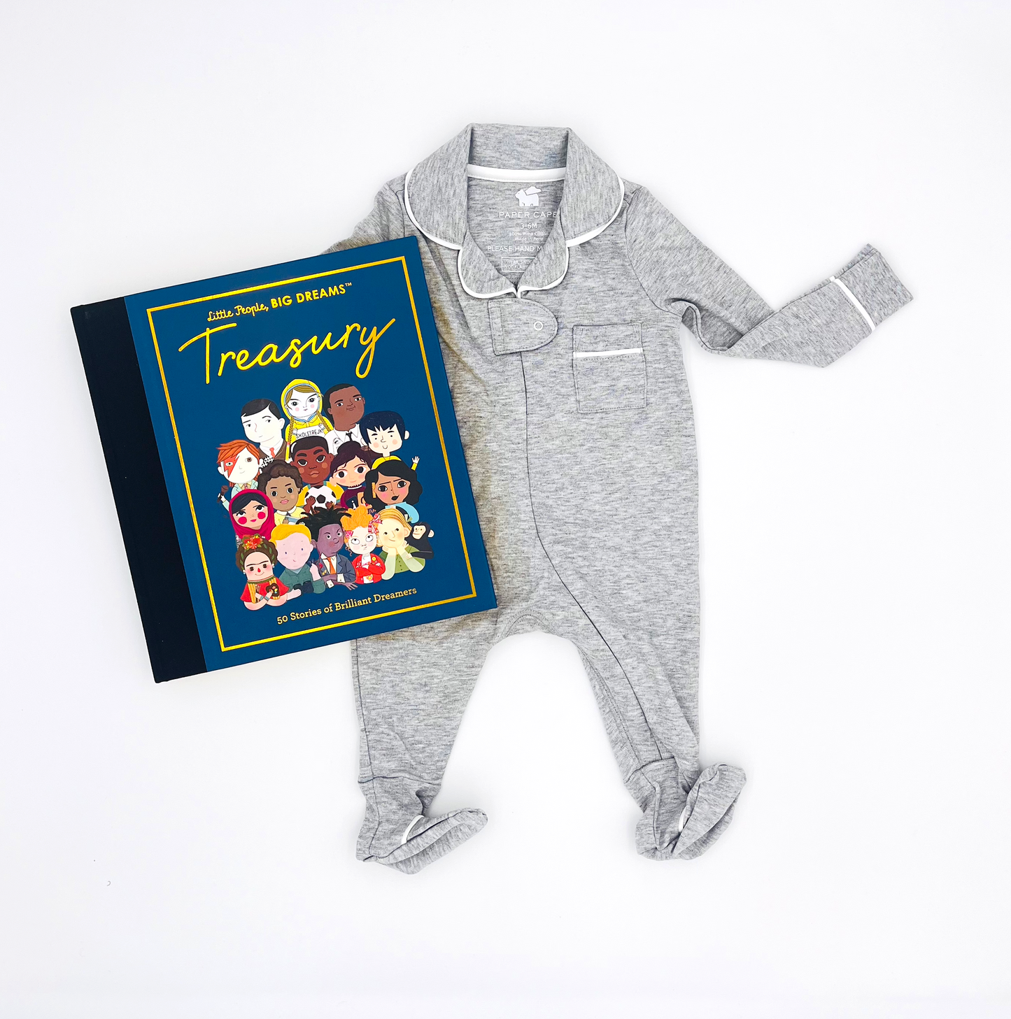 Treasury Book and Heather Grey Pajamas