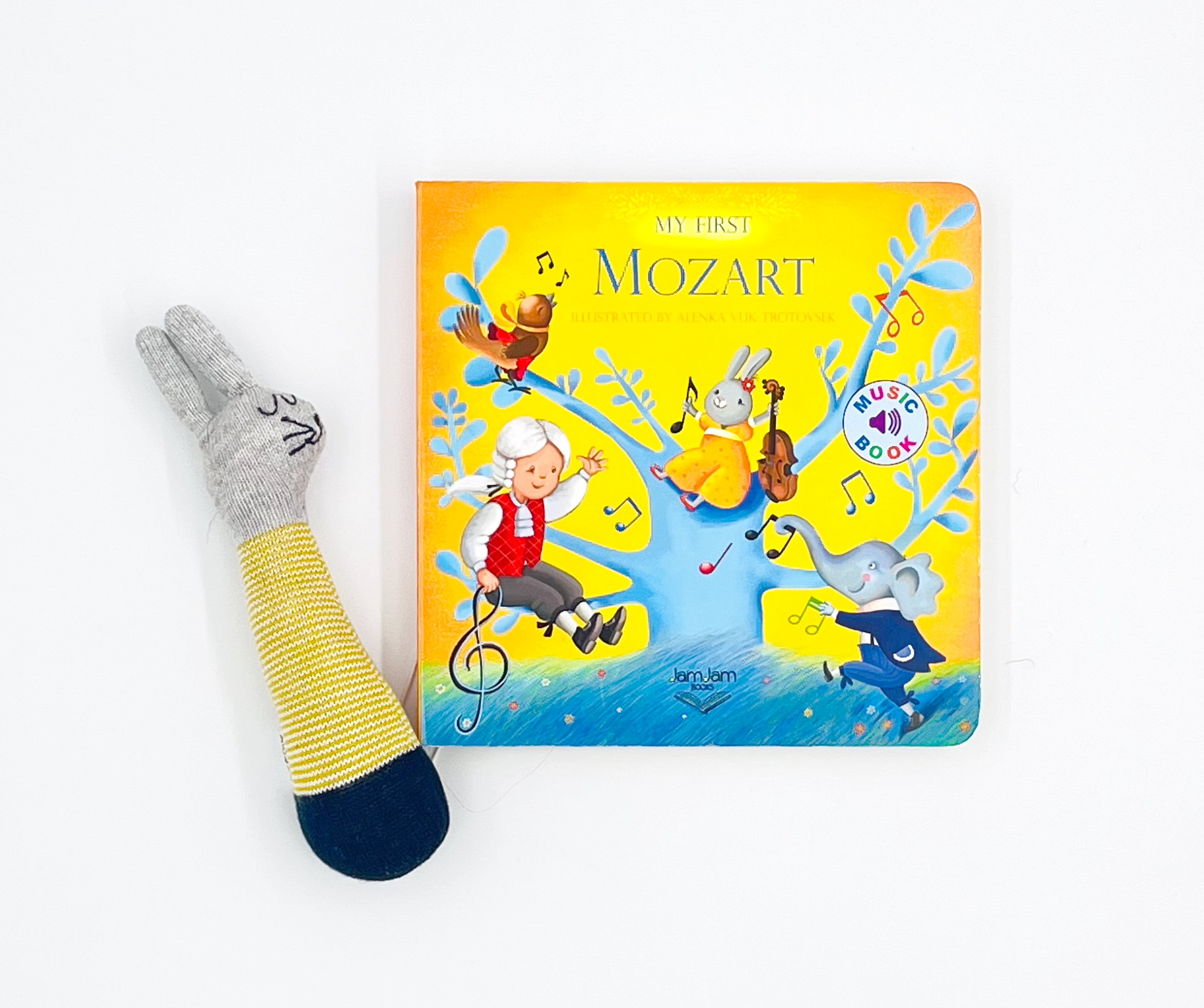 My First Mozart, and Bunny Rattle