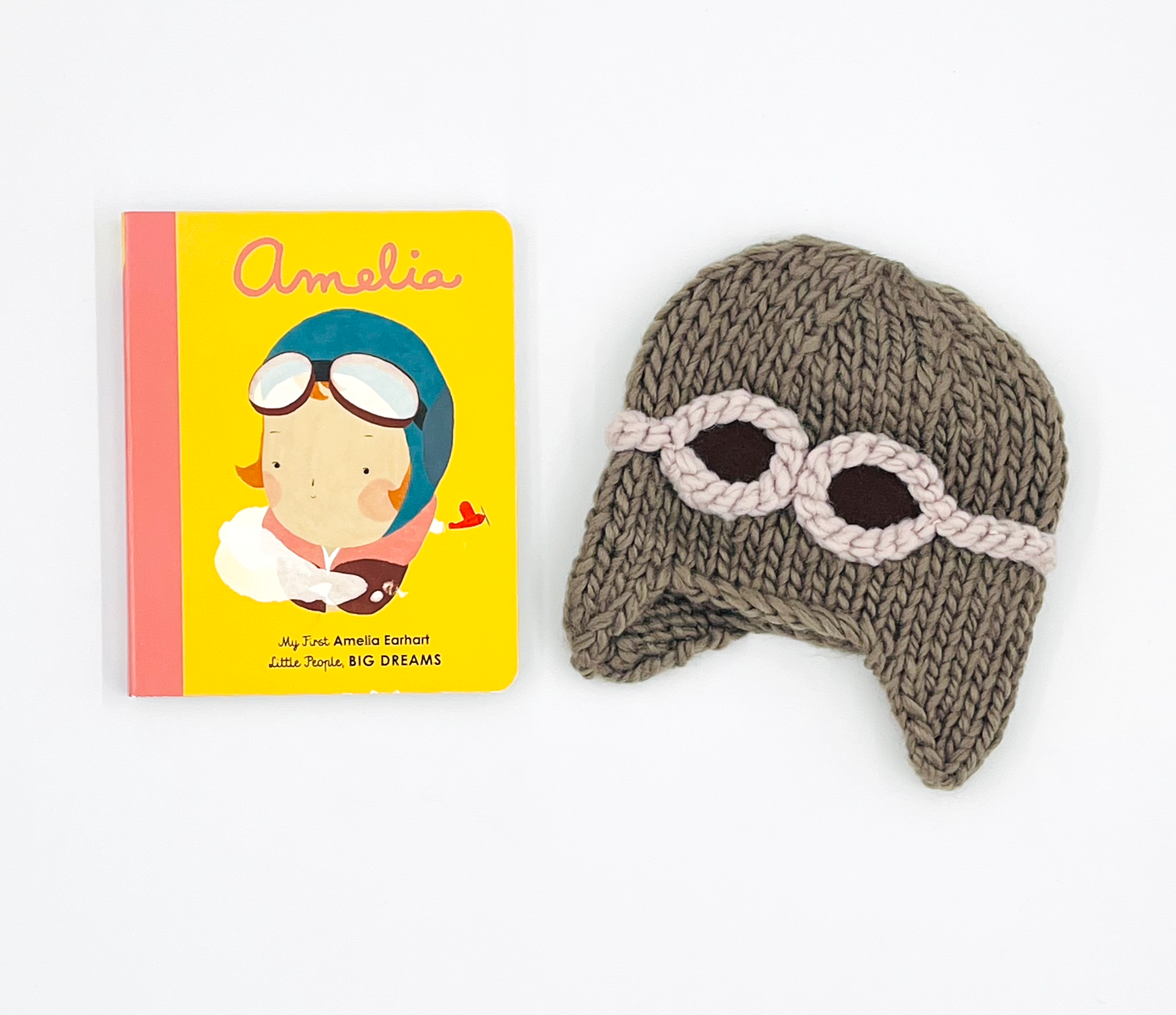 Amelia Book and Aviator Knit Hat