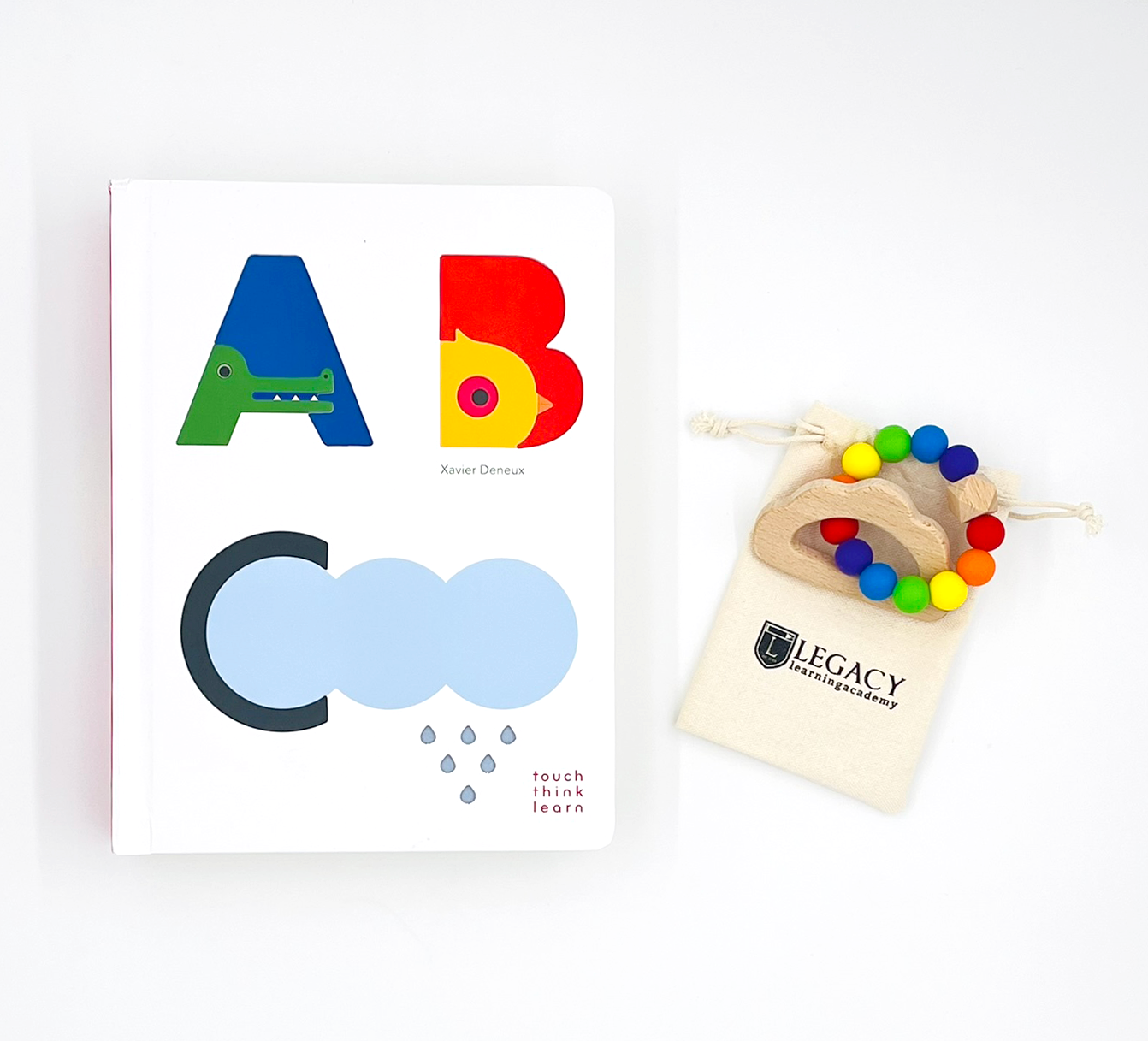 Touch Think Learn: ABC Book and Rainbow Teether