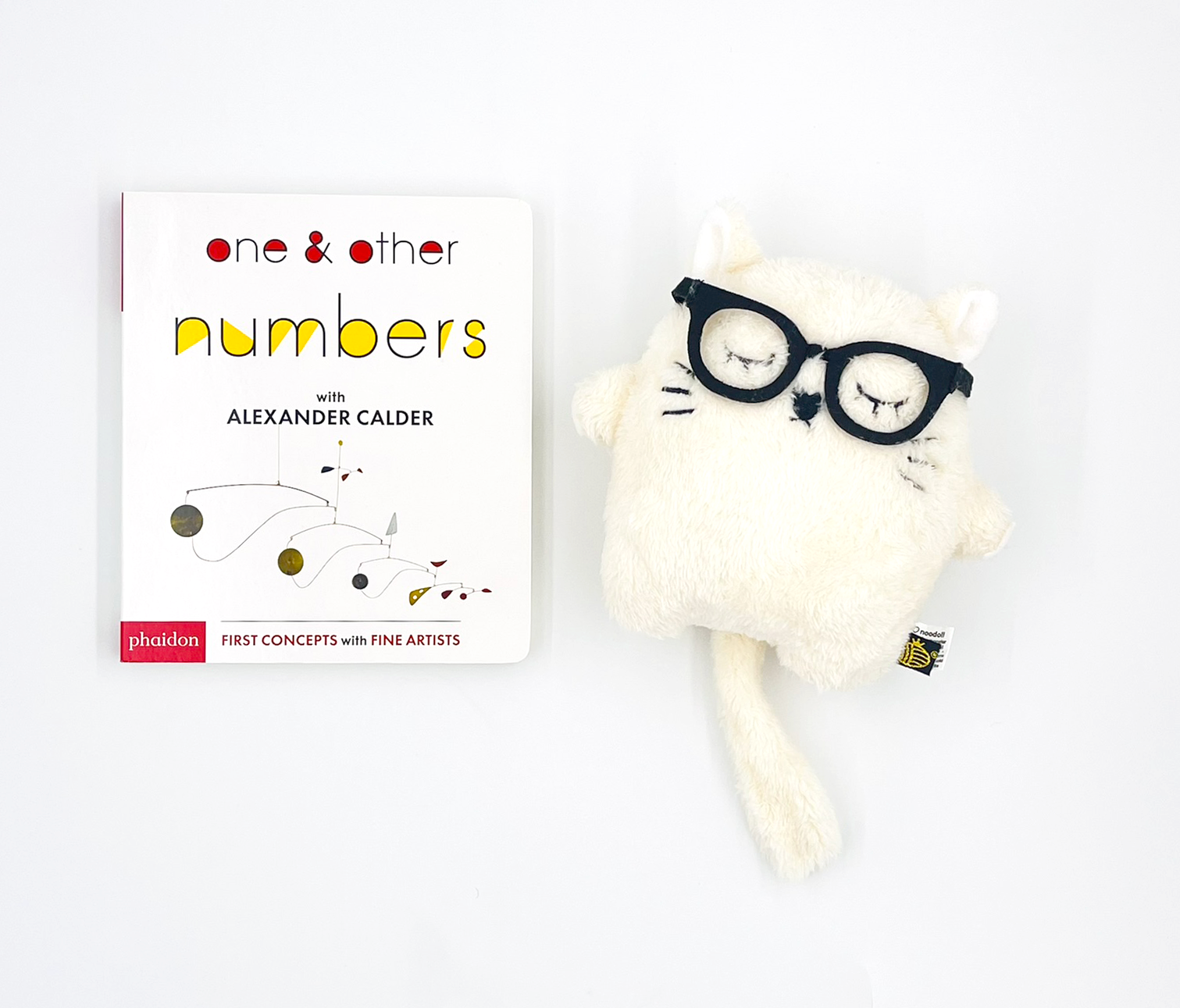 One & Other Numbers Book and Ricemono Plush Toy