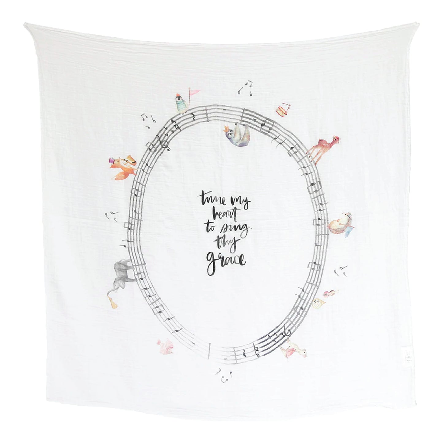 Music Parade - Organic Swaddle Blanket