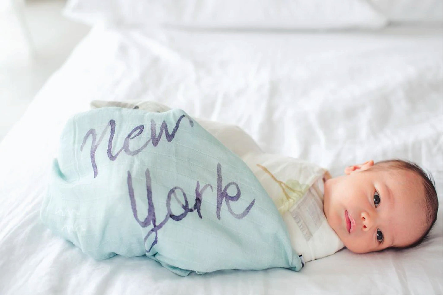 NYC Set: ABCs book and Swaddle