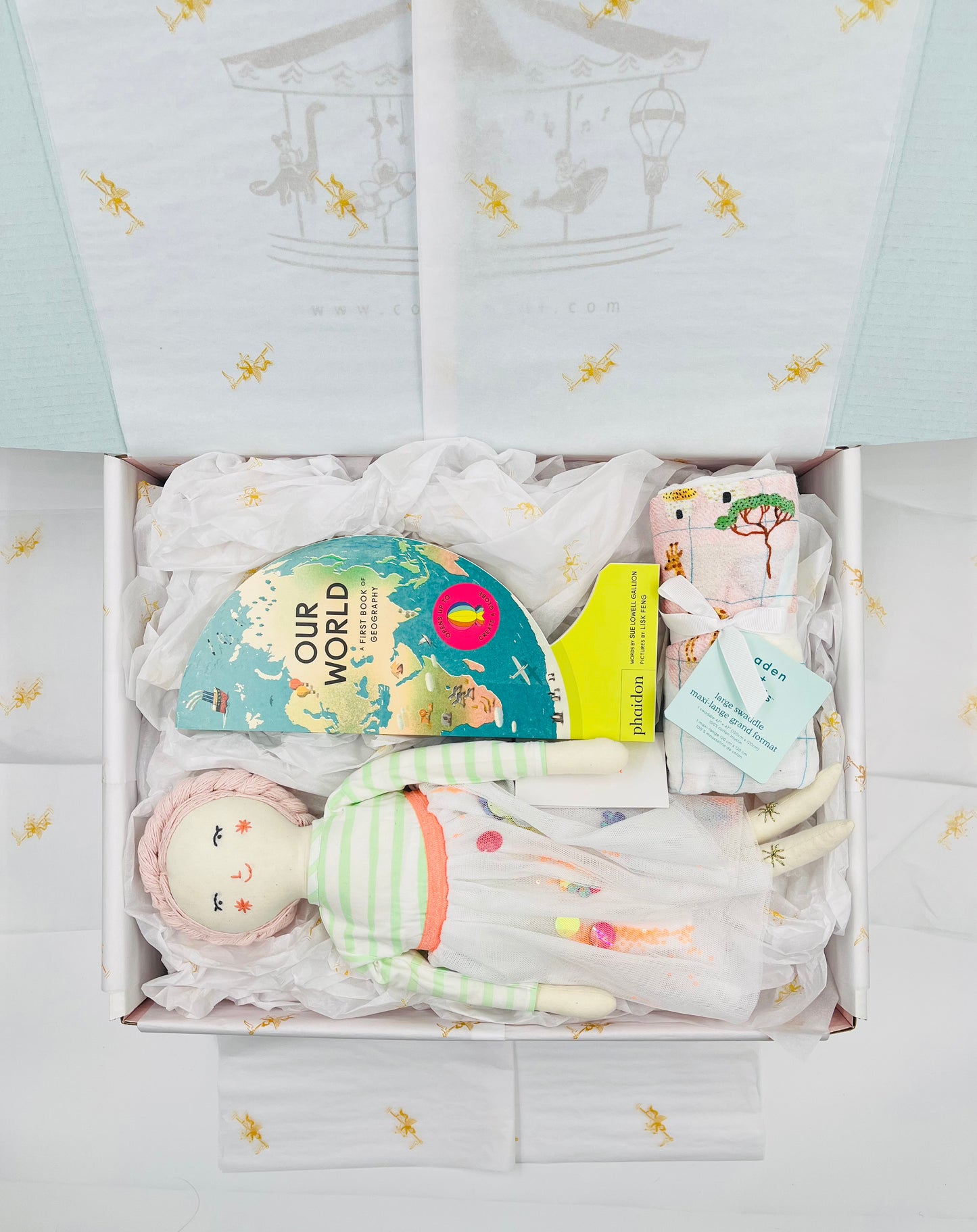 Our World, Matilda and Around the World Swaddle