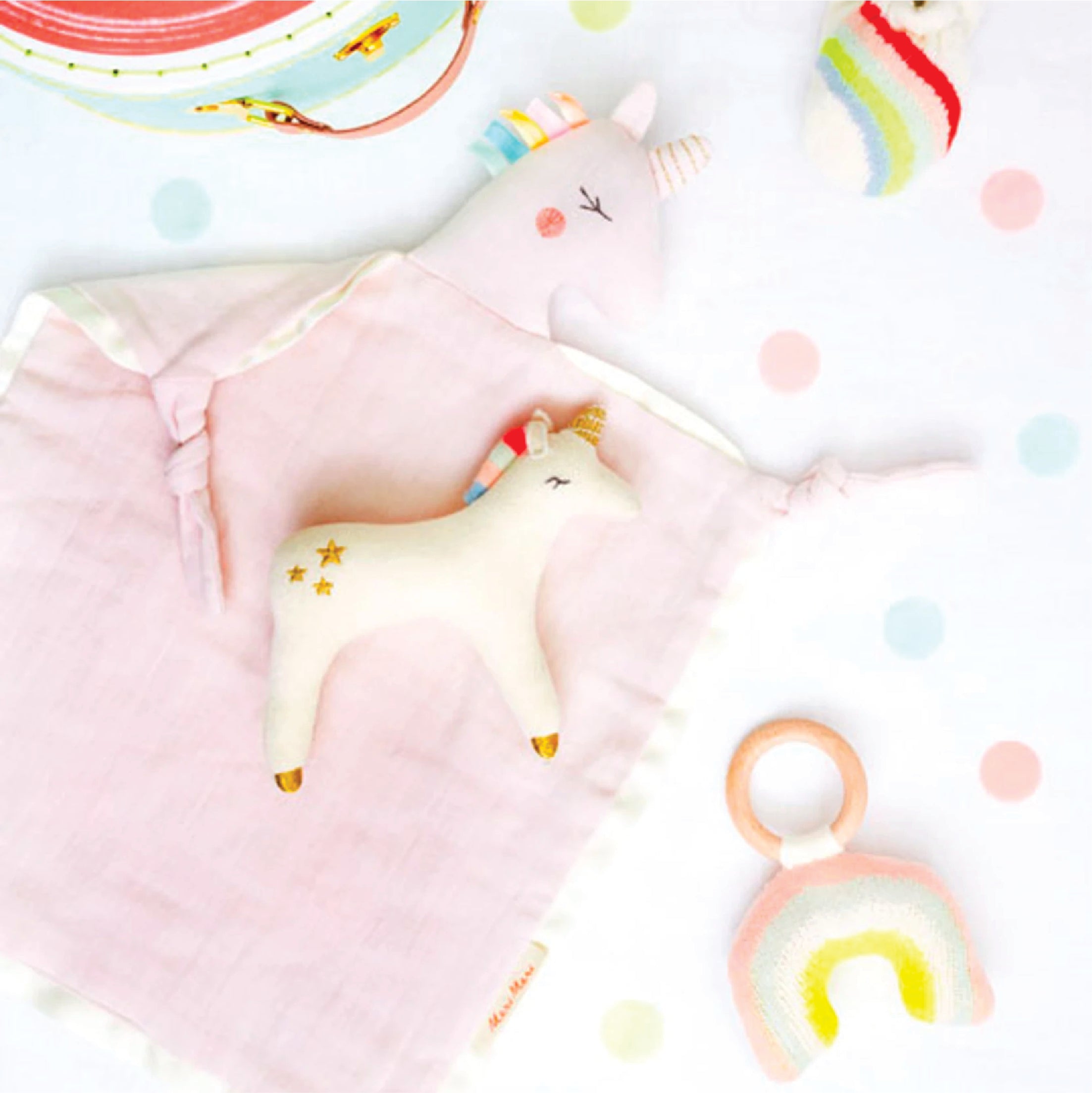 Unicorn Baby Lovie Blanket