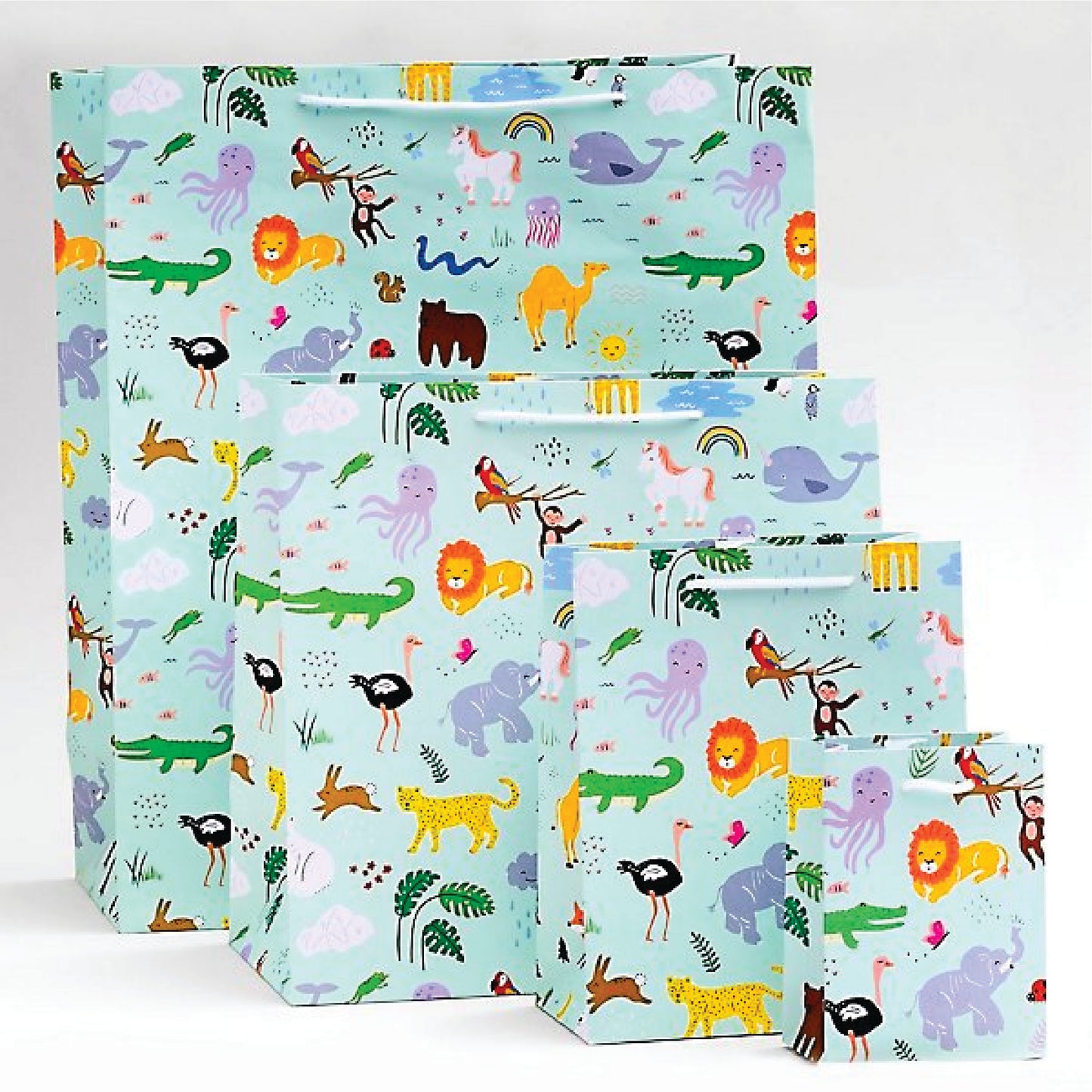 Jungle Animals Gift Bag