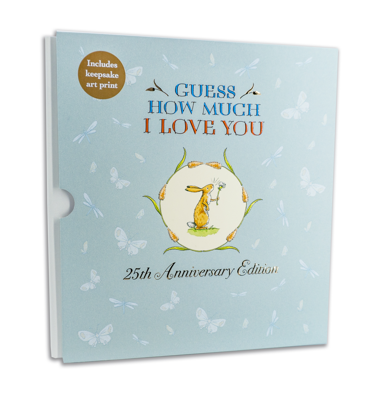 Guess How Much I Love You Anniversary Book and Plush Bunny Lovie Set