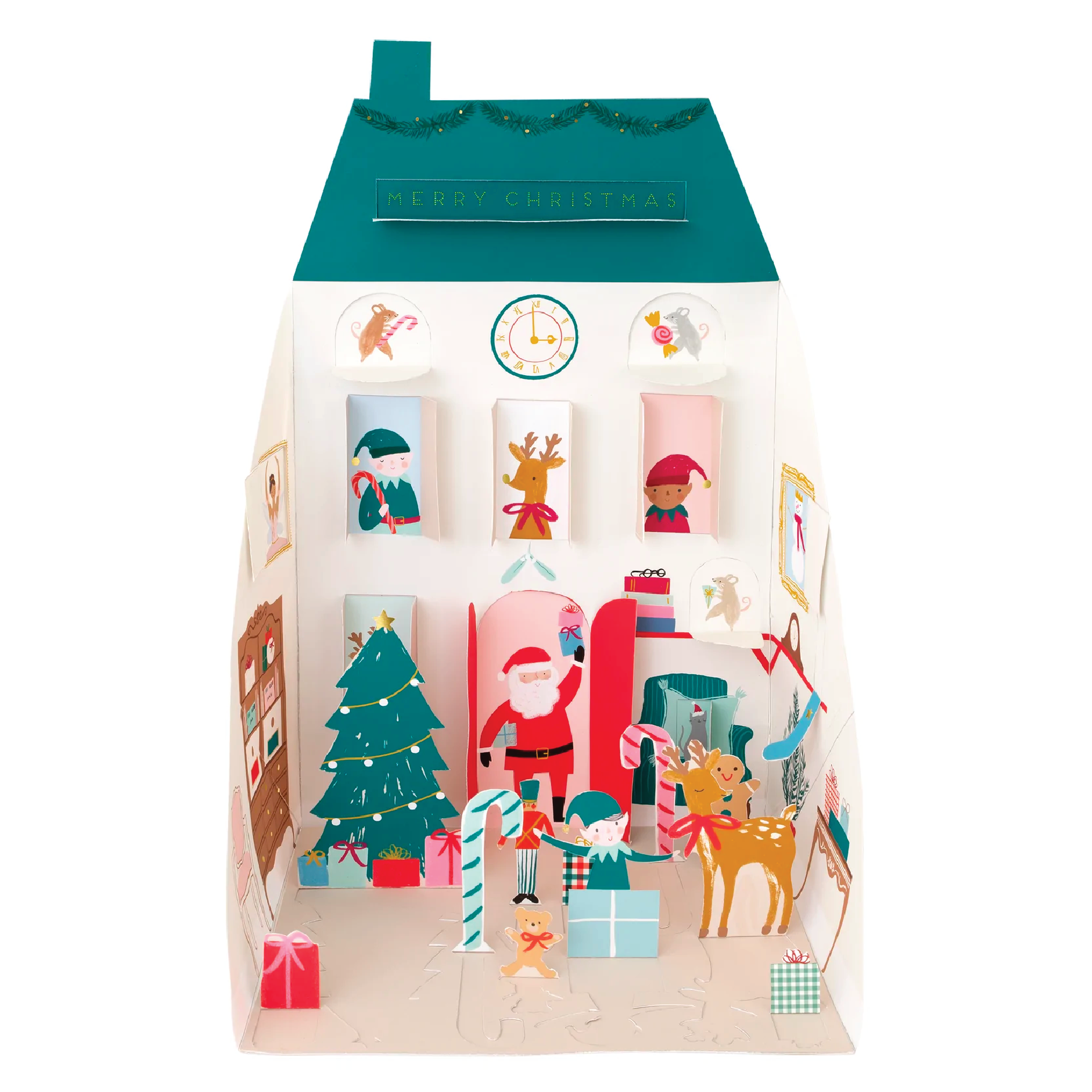 Santa's House Pop Up Advent Calendar