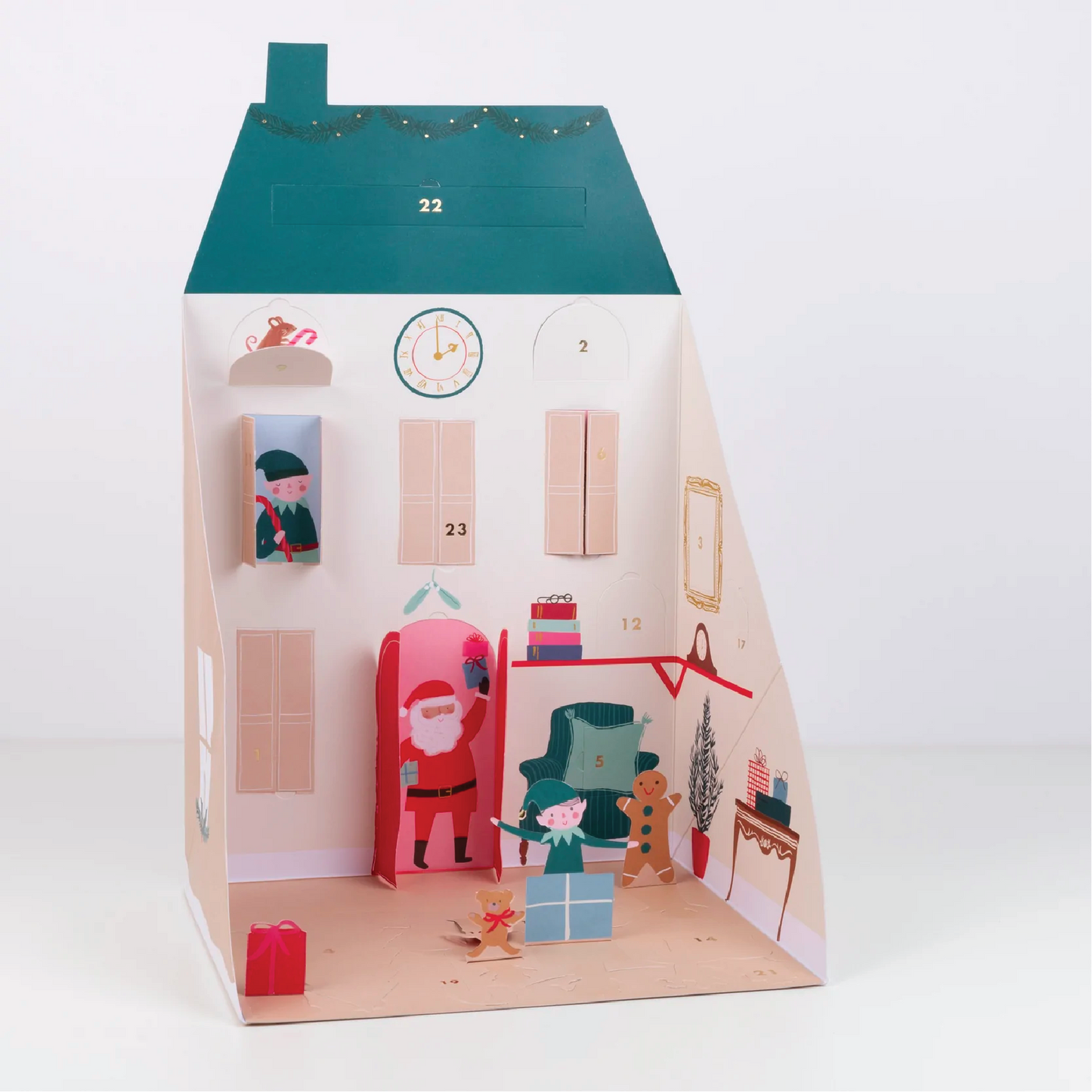 Santa's House Pop Up Advent Calendar