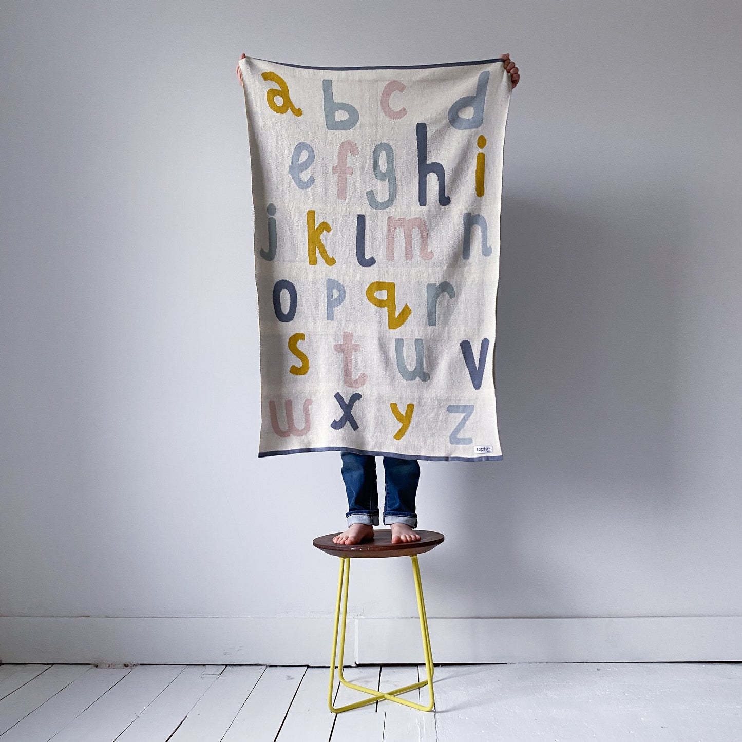 Who You Were Made to Be, Heather Grey Pajamas, and Alphabet Blanket