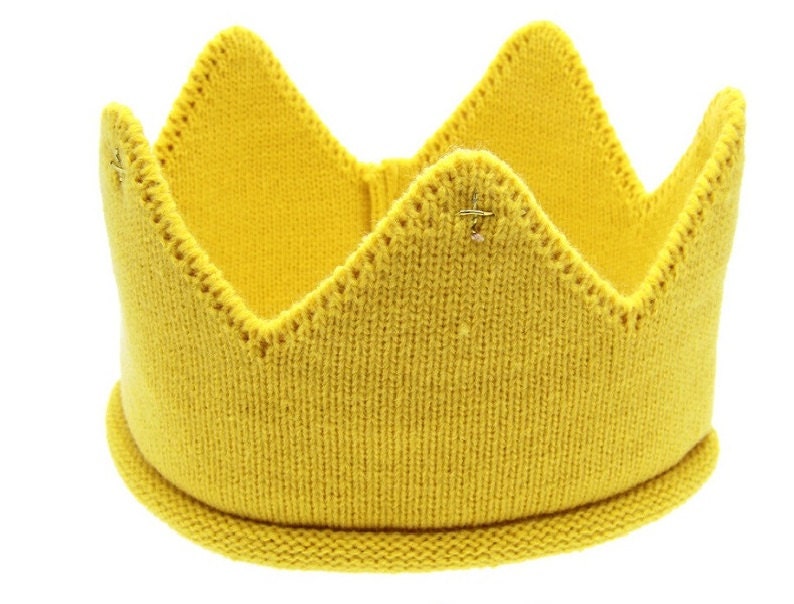 Hand Knitted Crown