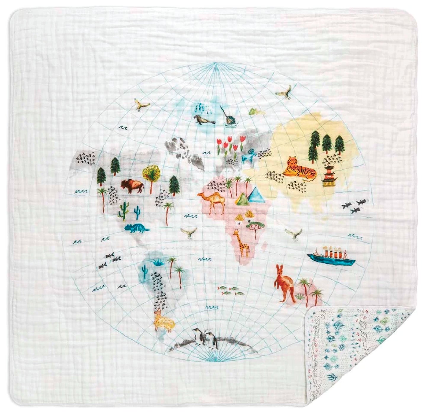 Around The World Dream Blanket