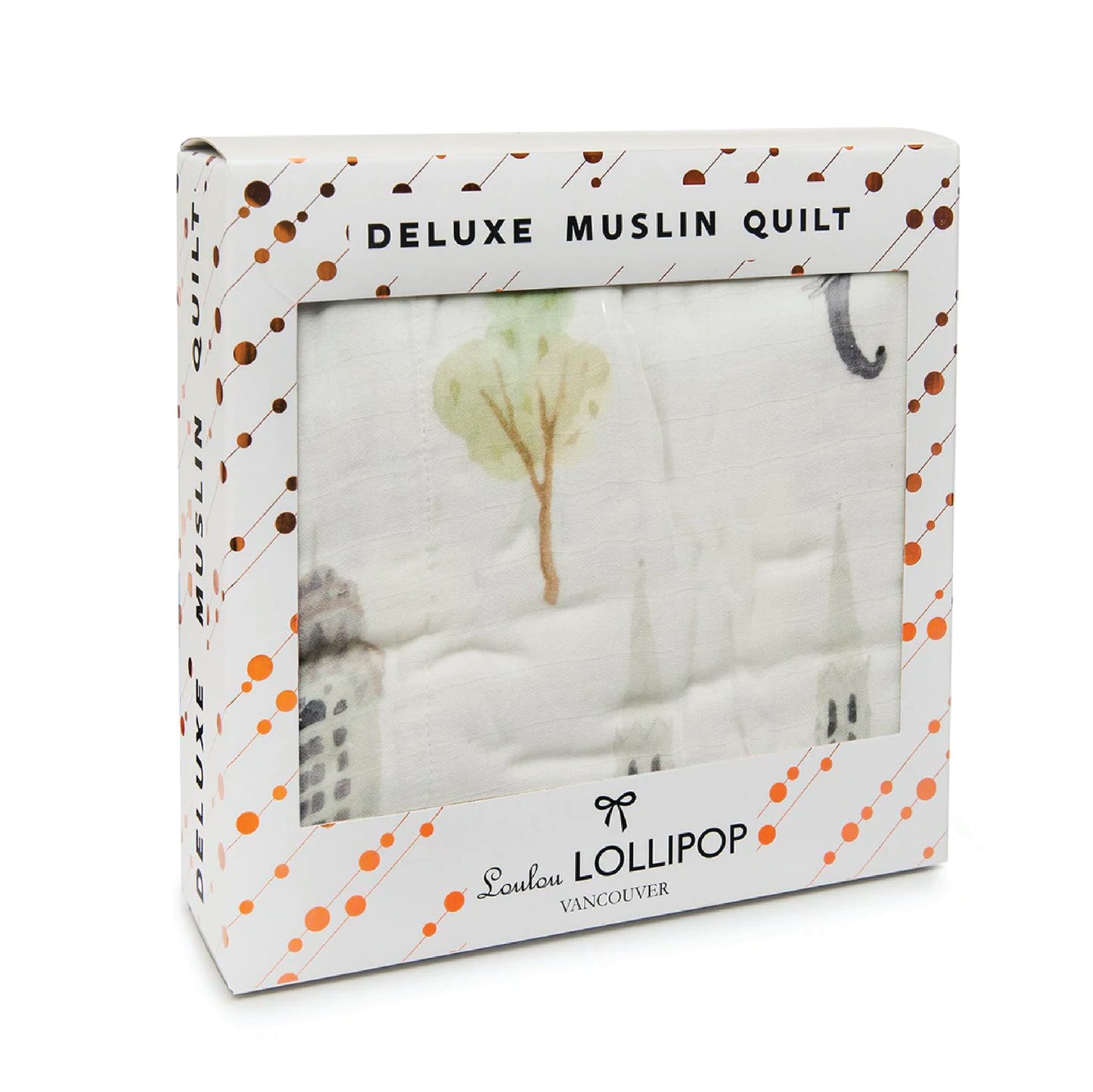 Muslin Quilt Blanket - New York