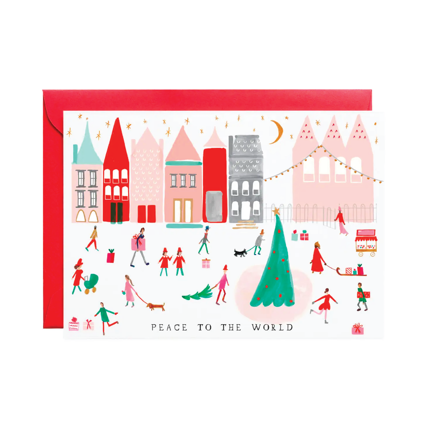 Peace to the Whole World - Holiday Greeting Card